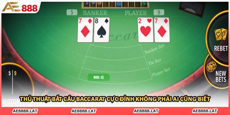 Thủ thuật bắt cầu baccarat cực đỉnh không phải ai cũng biết 